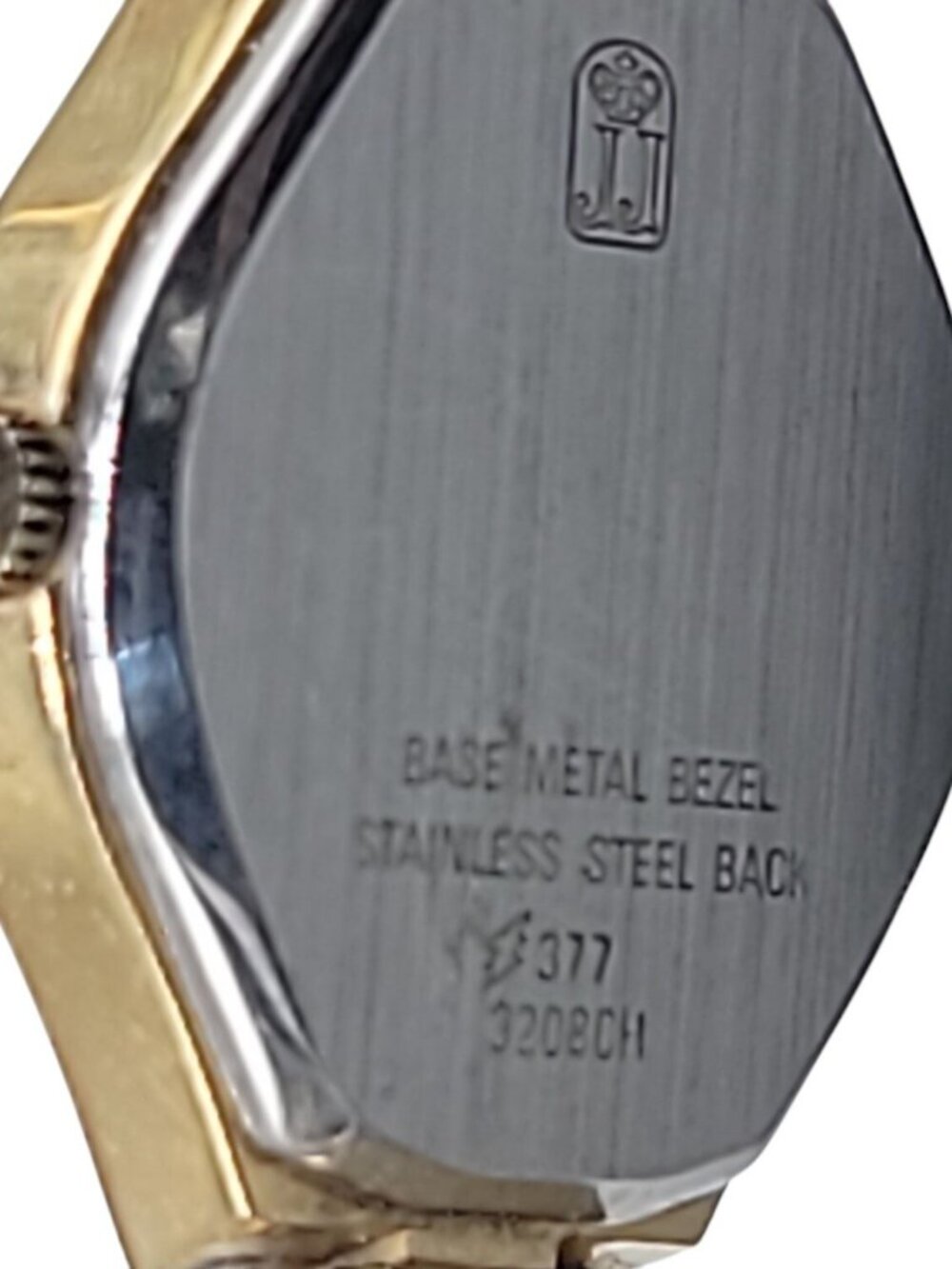 Jules Jurgensen Ladies Watch VTG 3208CH Diamond Accent 30mm Gold Plated 7" - Picture 4 of 16